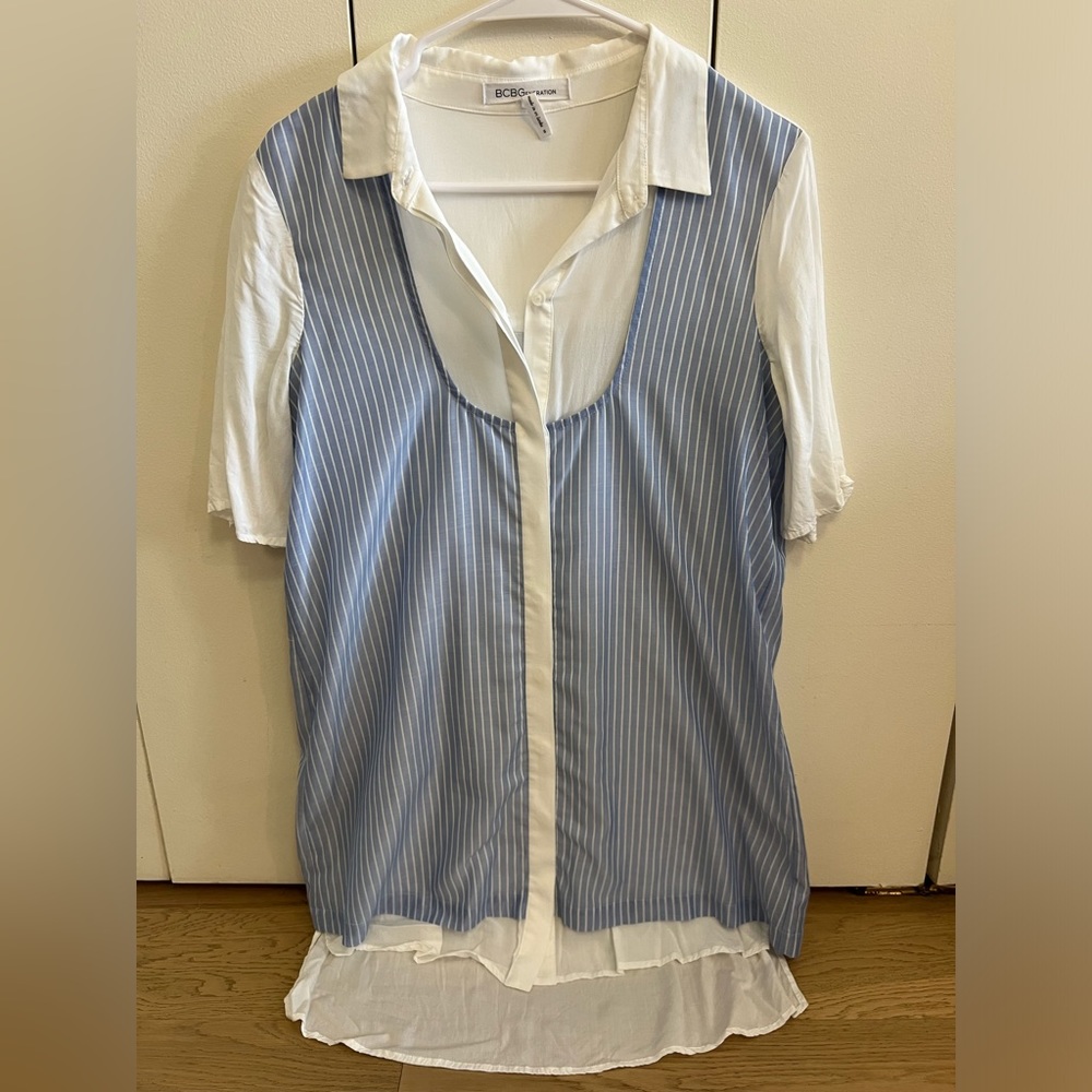 BCBGeneration Striped Dress